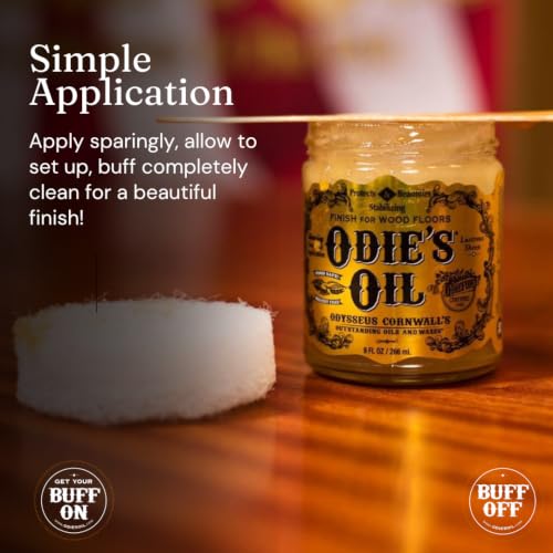 Odie's Universal Oil Twin pack (9 oz) - 2 jars - All Natural Universal Finish for Wood, Metal, Leather, Plastic, Vinyl, Masonry and More