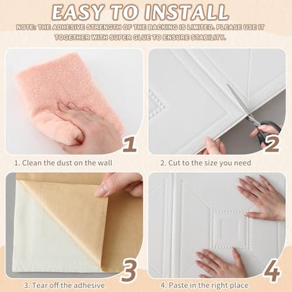 Nuanchu 16 Pcs Foam Ceiling Tile Self-Adhesive, 27.5x27.5in, Greek Key - color: Greek Key