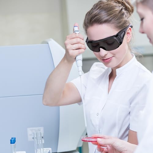 UNCO- Safety Goggles Over Glasses, Protective Goggles, Anti Fog, Work, Safety Glasses Over - color: Tinted Lens, size: 1 Pack