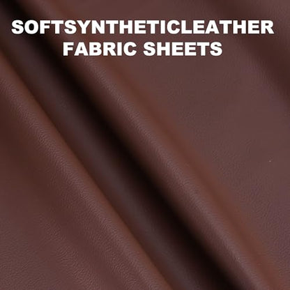 Faux Leather, Marine Vinyl PVC Leather for DIY Upholstery, Sofa Car Boat Seat Repair, Waterproof & Easy to Clean, Dark Brown(3 Yd 55x108 Inch) - color: Dark Brown, size: 3Yd (55x108inch)
