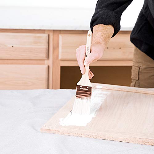 INSL-X Cabinet Coat - Urethane Acrylic Satin Sheen Enamel Cabinet Paint, White, 1 Gallon