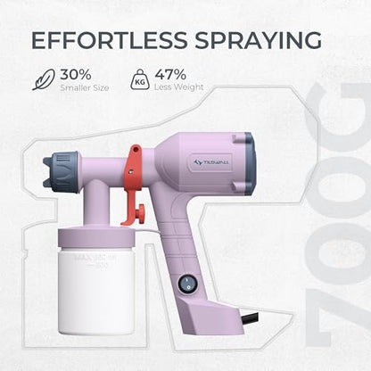 Tilswall Paint Sprayer Dreamer400 Ultra-Light Spray Gun Light Purple - color: Light Purple