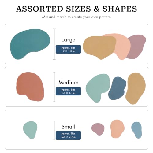 720 Pcs Boho Terrazzo Stickers - style: Terrazzo
