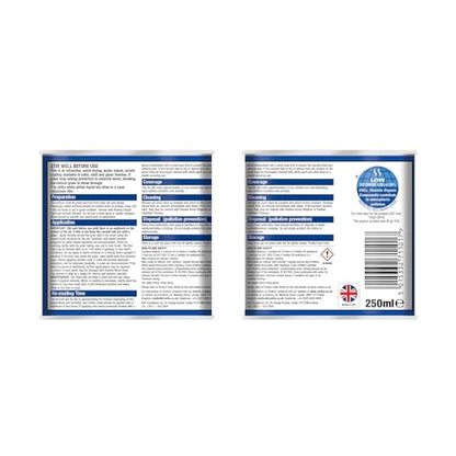 Rustins Quick Dry Outdoor Clear Satin Varnish 250ml | 8.5 Fl. Oz. - color: Clear