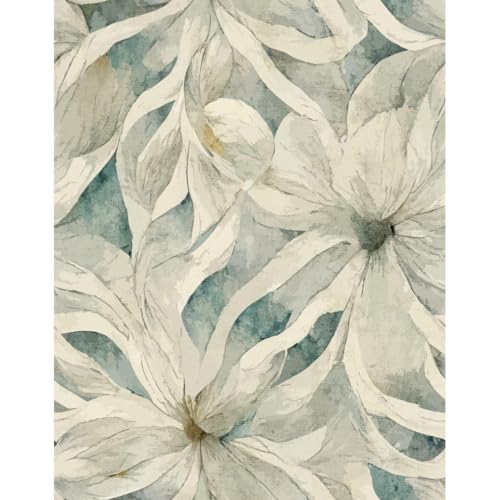 Peel and Stick Wallpaper Roll, Urban Stems Design - style: Urban Stems