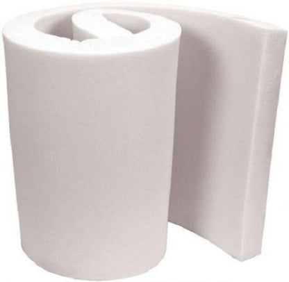 AK Trading CO. Upholstery Foam Cushion (Seat Replacement, Upholstery Sheet, Foam Padding), High Density (2x24x72),White - size: 2x24x72