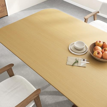 VEELIKE Light Wood Contact Paper for Countertops Peel and Stick Waterproof Wood Wallpaper for Table Cabinets Walls 15.7''x354'' Thick Wood Grain Contact Paper Self Adhesive Removable Wood Vinyl Wrap - size: 15.7'' x 354''