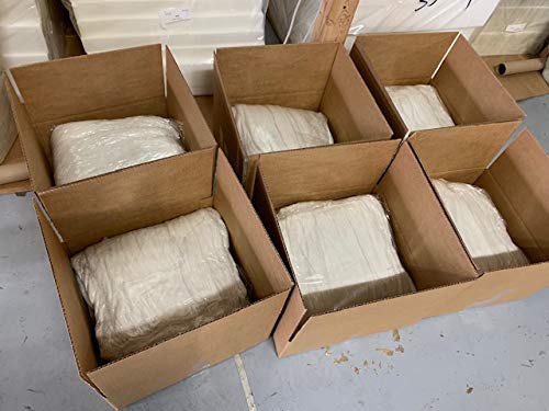 Galaxy Supply Inc. Bonded Dacron Upholstery Grade Polyester Batting, 1-1/4" x30"x 5 Yards. Note: 1-1/4" Thickness Before The Vacuum Handing