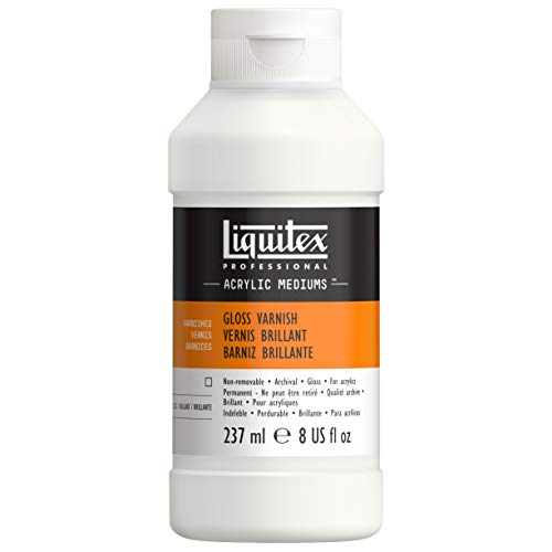 Liquitex Professional Gloss Varnish, 237ml (8-oz) - color: Gloss, style: 8-oz