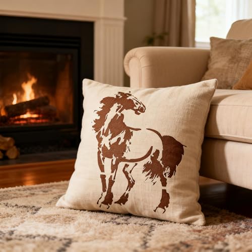 TIAMECH A4 Reusable Horse Stencil for Painting - style: Galloping Horse