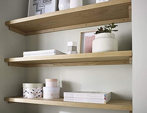 Edge Supply White Oak 13/16 inch X 25 ft Roll, Wood Veneer Edgebanding Preglued - Flexible Wood Tape, Easy Application Iron On with Hot Melt Adhesive. Smooth Sanded Finish. Made in USA