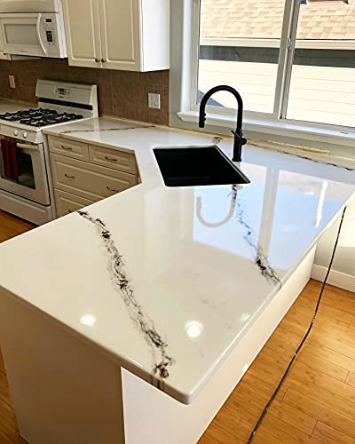 Stone Coat Countertops Epoxy Undercoat White (1 Quart) for Bar Tops & More - color: White