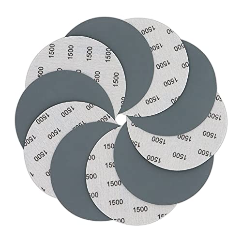 VIBRATITE 1500 Grit 5 Inch Hook & Loop Sanding Discs, 70PCS - size: 5 Inch (1500 Grit)