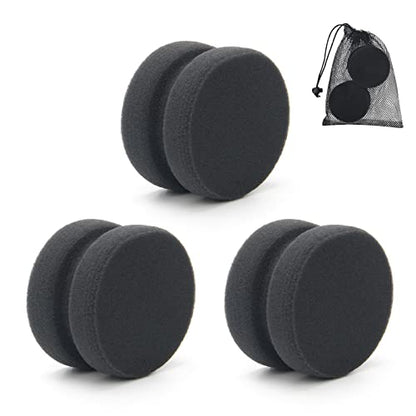 Paint Sponge Applicator 3Pcs, Boyistar Black Detail Painting Sponge - color: Black
