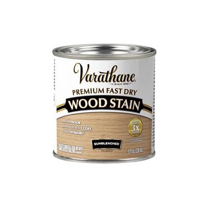 Varathane Premium Fast Dry Sunbleached Wood Stain - color: Sunbleached, size: 0.25 Quart (Pack of 1)