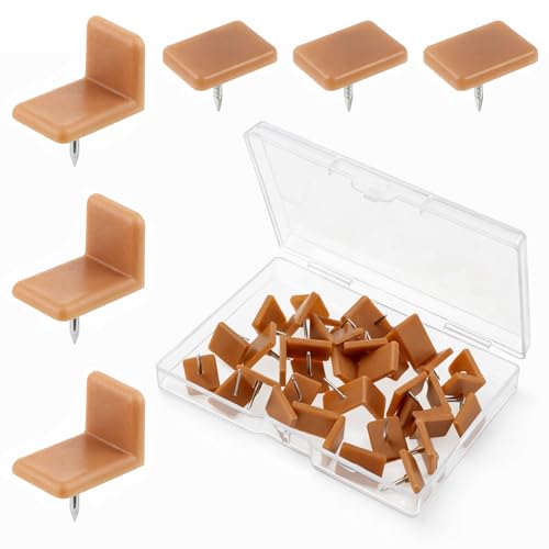 Drawer Glides 30 PCS Plastic Drawer Slides Drawers Glides Bottom Mount for Repairing Dressers, Making All the Drawers Slide Smoothly 20 Square and 10 PCS L Shape