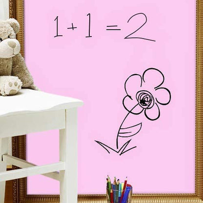 Chalkboard Blackboard Paint - Matte Finish [Pink] - (8.5oz Cover 32 sf) - color: Pink, style: 8.5oz Metal Can