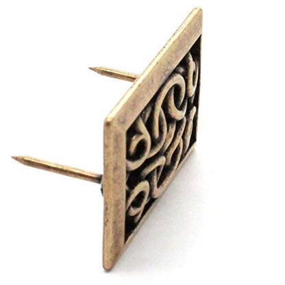 Tack Upholstery Metal Nail Back 10 Pack Antique Brass NB208461-09