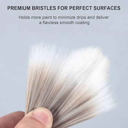 King Origin 3 PCS Paint Brushes, 1 Inch Angled Paint Brush - size: 1 Inch, 3 Pack
