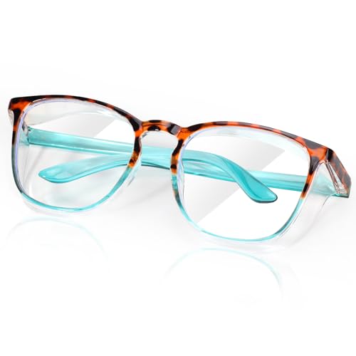 SQIMZAR Safety Glasses Goggles For Women Nurses Protective Eyewear,Anti Fog Safety Goggles - color: Leopard-green