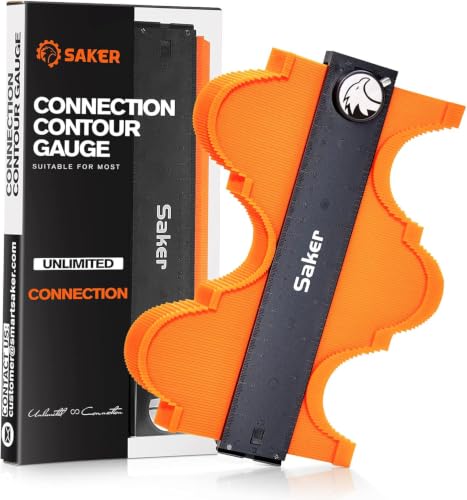 Saker Contour Gauge Profile Tool Unlimited Connection 10 Inch - style: Unlimited Connection