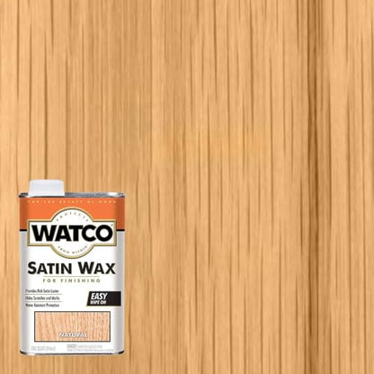 Rust-Oleum 67041 Watco Satin Finishing Wax, 1 Qt