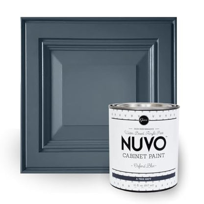 Giani Nuvo Cabinet Paint, Oxford Blue (Quart) - color: Oxford Blue, style: Quart