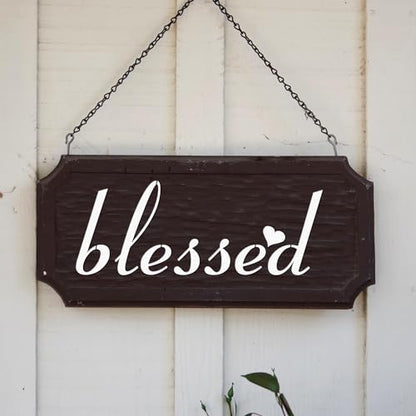 Keluna Christian Stencils for Painting -16 Pcs Religious Bible Verse Stencils for Painting on Wall, Reusable Template for Crafts - style: christian