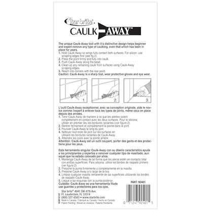 STAR BRITE Caulk-Rite & Caulk-Away Caulk Tool Set - style: Caulk-Away Removal Tool