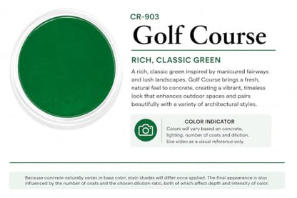 Cement Stain Concentrate - Golf Course (8 Ounce) - color: Golf Course, size: 8 ounce
