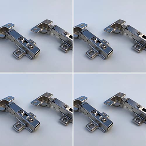 NELI Set of Hinges (New) with Soft Close for Besta (NELI 8er-Set) - size: NELI 8er-Set