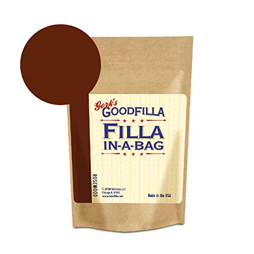 GoodFIlla Rosewood, 4 oz, Wood and Grain Filler powder, Stainable, Paintable, Sandable, Versatile | Zero Waste - color: Rosewood, size: 4 oz