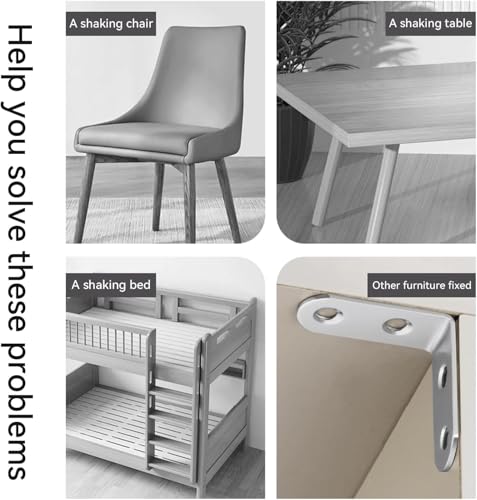 Stainless Steel Corner Brace, 30Pcs 90 Degree Right L-Shaped Metal Corner Connector Joint Plate, Cabinet, DIY Woodworking Projects with 60PCS Screws 0.8x0.8x0.6in - size: 20x20x16（30Pcs）