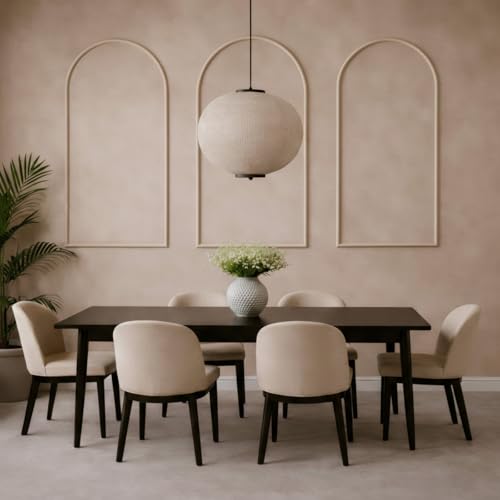 Colingmill 3 Set 23 x 50 Inch Arch Wall Molding Kit Peel Stick wall Panels - size: 24 x 50 Inch, style: Stylish Style
