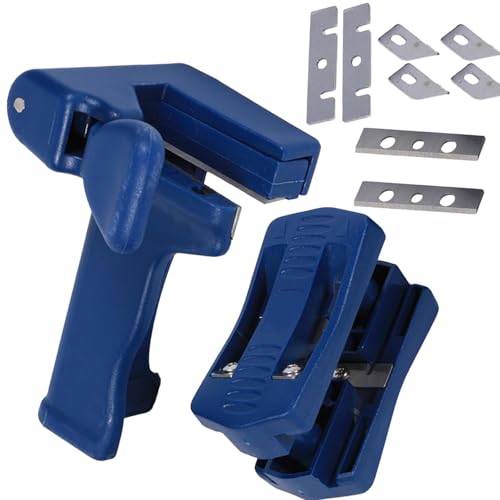 Banding Trimmer, Portable Manual Tail Trimming Woodworking Tool, Manual Wood Banding Trimming Machine Set, Double Banding Cutter Accessory for Furniture Cabinet Decoration