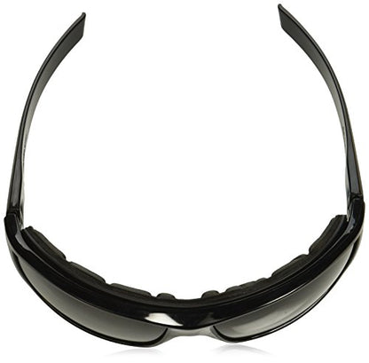 DEWALT DPG83-21 Converter Safety Glasses - Black Frame Smoke Anti-Fog Lens