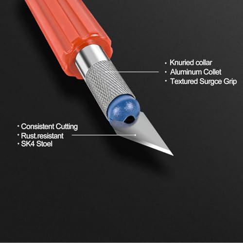 13‑Piece Exacto Knife Set, Precision Craft Kit with Assorted Blades