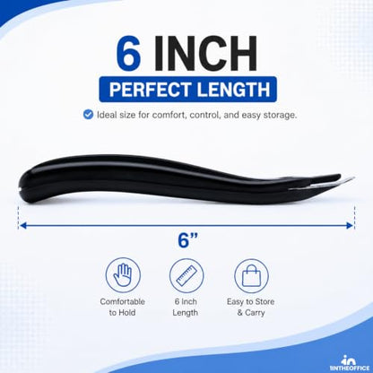 1InTheOffice Staple Remover Tool, Magnetic Staple Remover Stick, Easy Staple Puller Stick, "3 Pack "