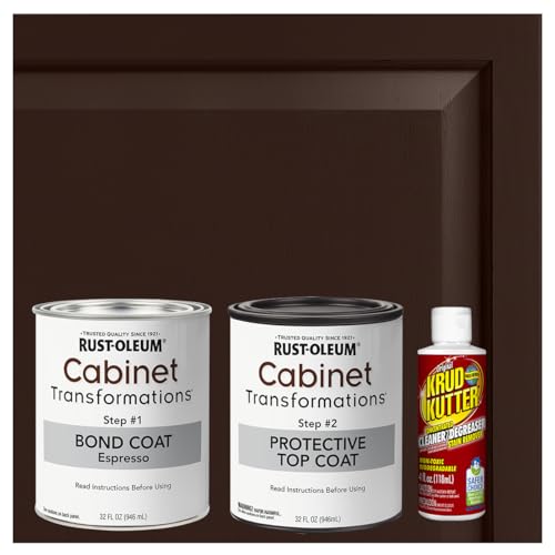 Rust-Oleum Cabinet Transformations Complete Coating Kit, Espresso - color: Satin Espresso