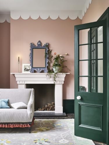 Annie Sloan Satin Paint (Knightsbridge Green, 25 Fl Oz/750 mL). Soft sheen for interior wood and metal. Self-leveling, all-in-one paint with no wax or lacquer required. - color: Knightsbridge Green