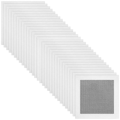 Blulu 30 Pcs 6 Inch Drywall Repair Kit Self Adhesive Mesh Drywall Patches - size: 6 Inch