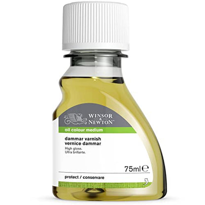 Winsor & Newton Professional Dammar Varnish, 75ml Bottle - color: Dammar Varnish, style: 2.5-oz Bottle