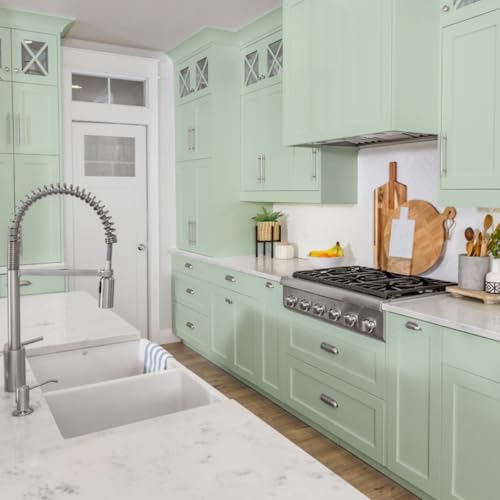 Giani Nuvo Cabinet Paint, Celadon Cove (Quart) - color: Celadon Cove, style: Quart