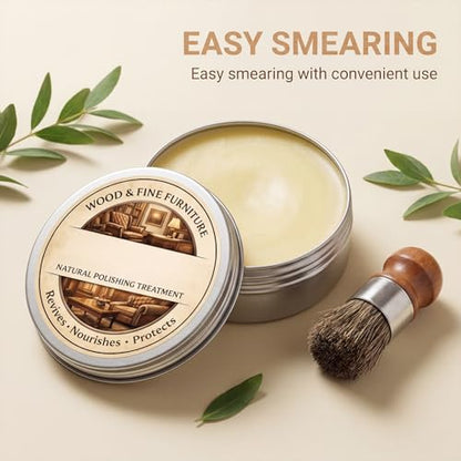 Furniture Repair Salve, Magic Stuff For Wood Scratch Repair Formula, Application for Furniture & Wood Grain Touch-Ups, Prevent Cracking, Enhances Texture And Luster
