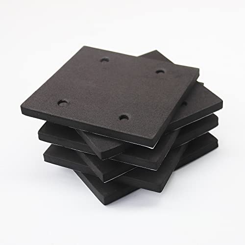 6-Pack Replacement Self Adhesive Foam Sander Pad Back Mat for Sander 4510 - style: 6-Pack