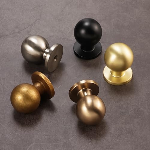 10 Pack Brushed Satin Nickel Kitchen Cabinet Knobs - color: Brushed Satin Nickel, size: Standard
