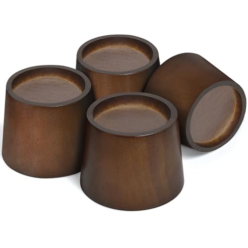 Wood Bed Risers (2 inch Round 4pcs) - size: 2 inch Round 4pcs