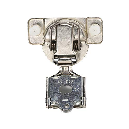 2 Pack Rok Hardware Grass TEC 864 108 Degree 7/16" (11mm) Overlay SELF Close Press in Dowel Compact Cabinet Hinge 45mm Screw Hole Pattern, G04728-16