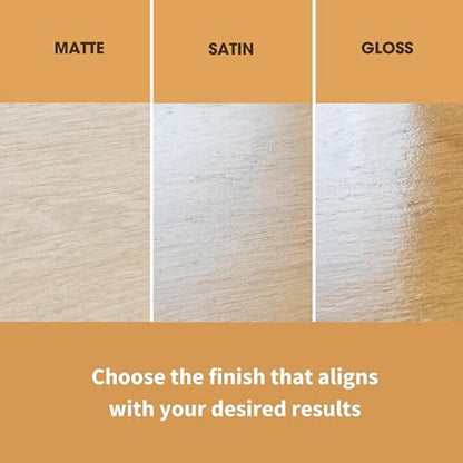 Furniture Clinic Wood Varnish, Polyurethane Waterproof Coating, Gloss - color: Gloss, size: 17 fl oz