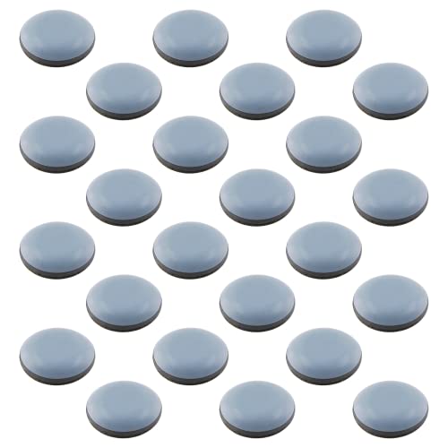 24pcs 3/4" (19mm) Self-Adhesive Furniture Sliders - size: 3/4 inch (19mm)